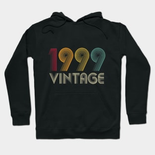 Vintage 1999 20th Birthday Gifts 20 Years Old Hoodie